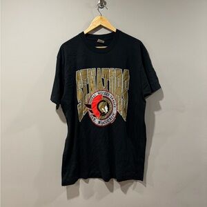 Vtg ‘91 Ottawa Senators T-Shirt ~ Single Stitch